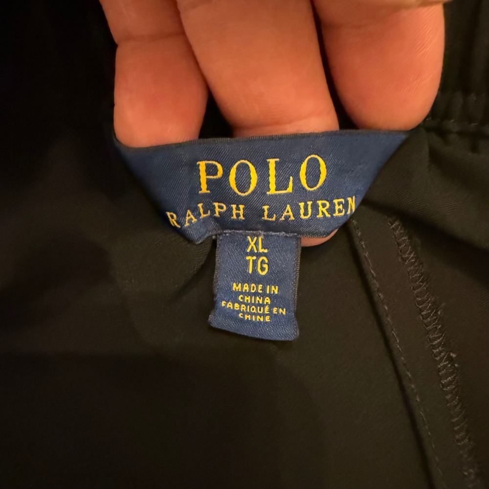 Polo Ralph Lauren Black Dressy Crepe Joggers Women's Size XL Elastic Waist - Picture 2 of 6